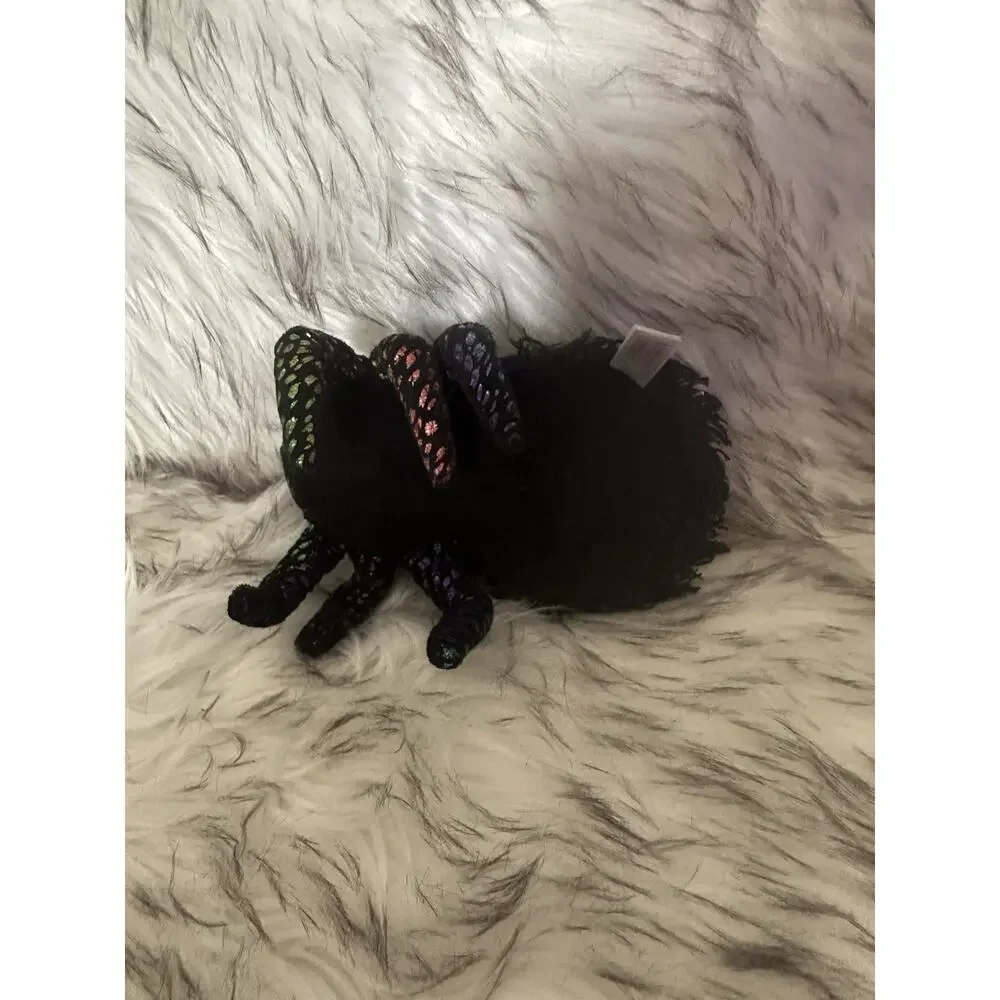 Ty Beanie Boos - LEGGZ the Halloween Spider Plush (6 Inch) Green Glittery Eyes